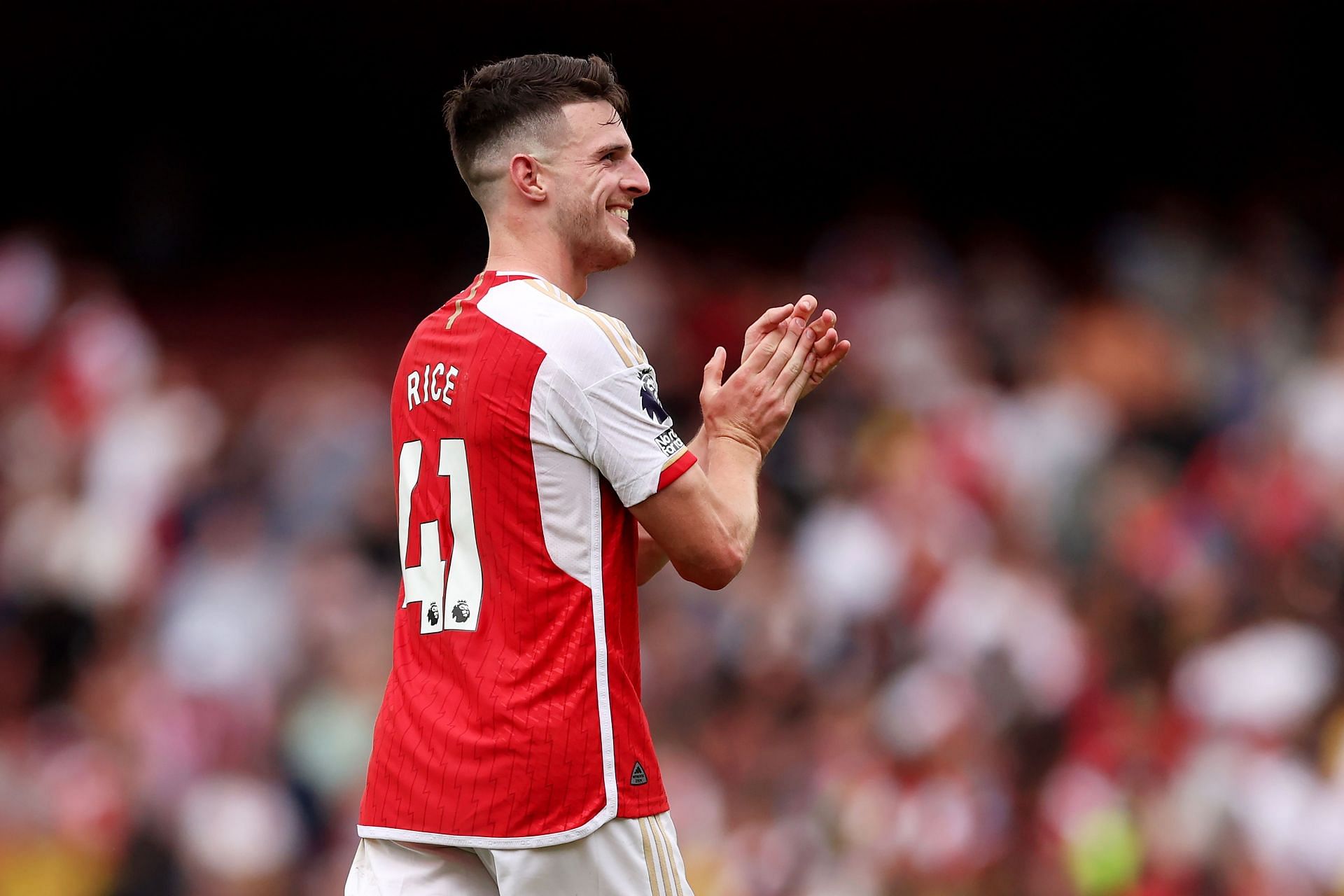 The Gunners' new midfielder is loving life under Arteta.